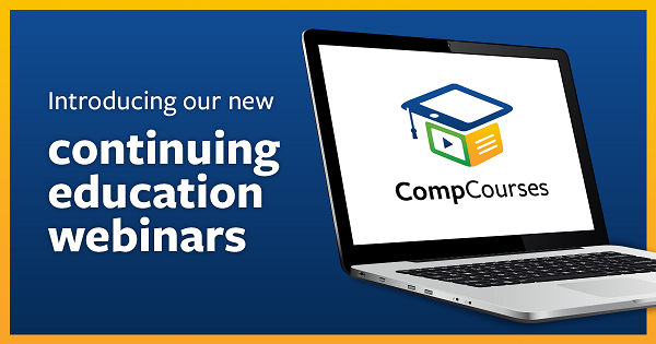 CompCourses - Introducing our new continuing education webinars