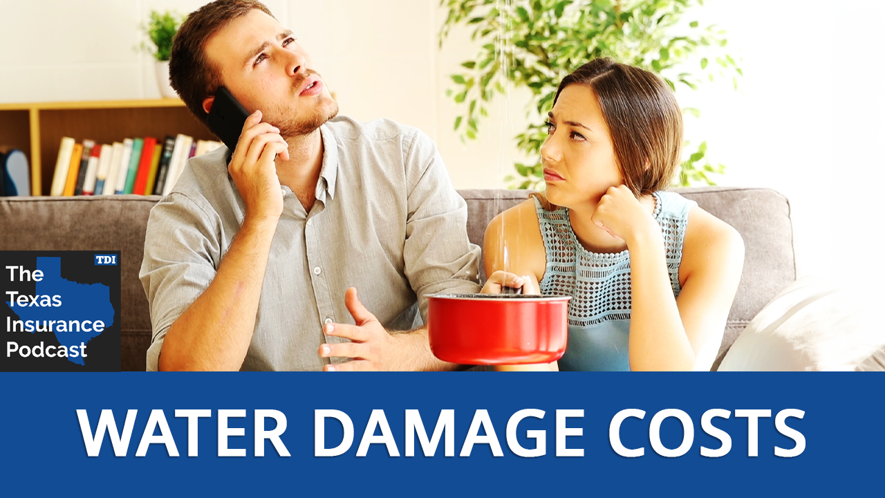 Water damage costs