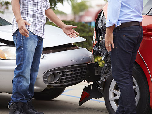 Were you in an accident caused by the other driver?