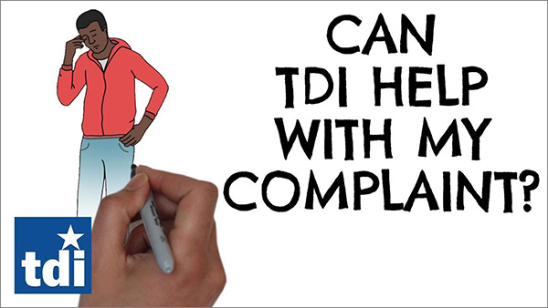Can TDI help with my complaint
