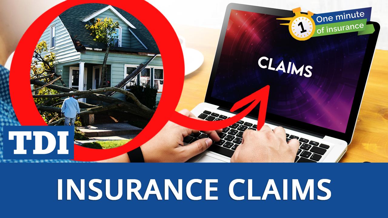 Text on image: Insurance claims