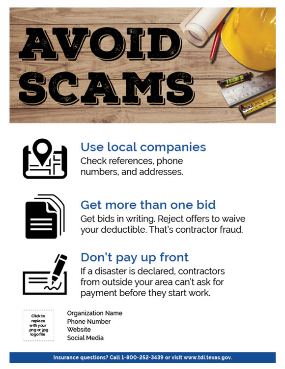 avoid scams flyer-logo