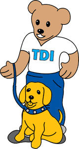 Tedi with his pet dog
