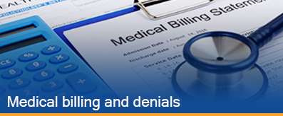 Get help with medical billing and denials 