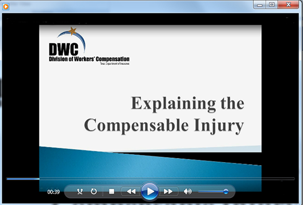 Video - Explaining the Compensable Injury