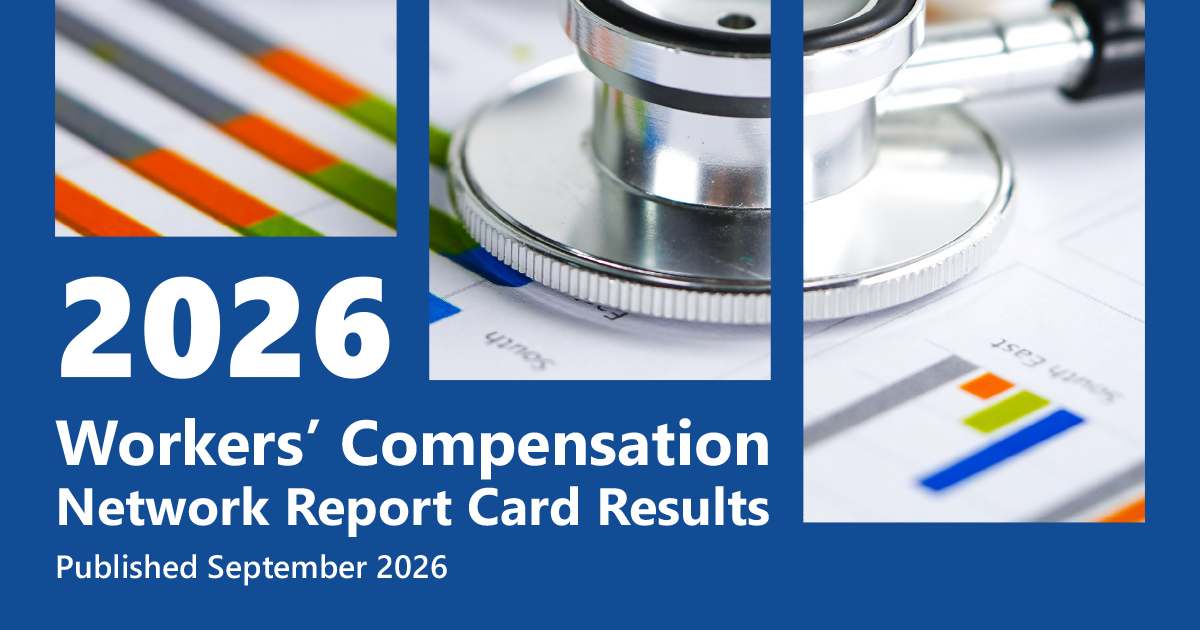2026 Workers' Compensation Network Report Card Results