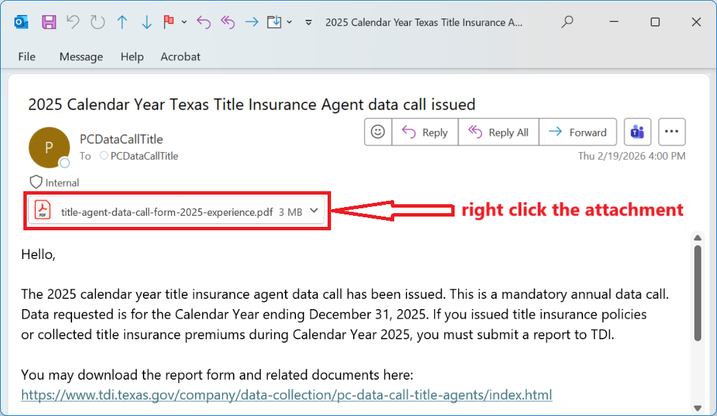 right click the link