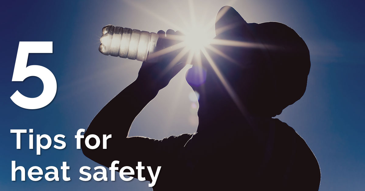 5 tips for heat stroke awareness