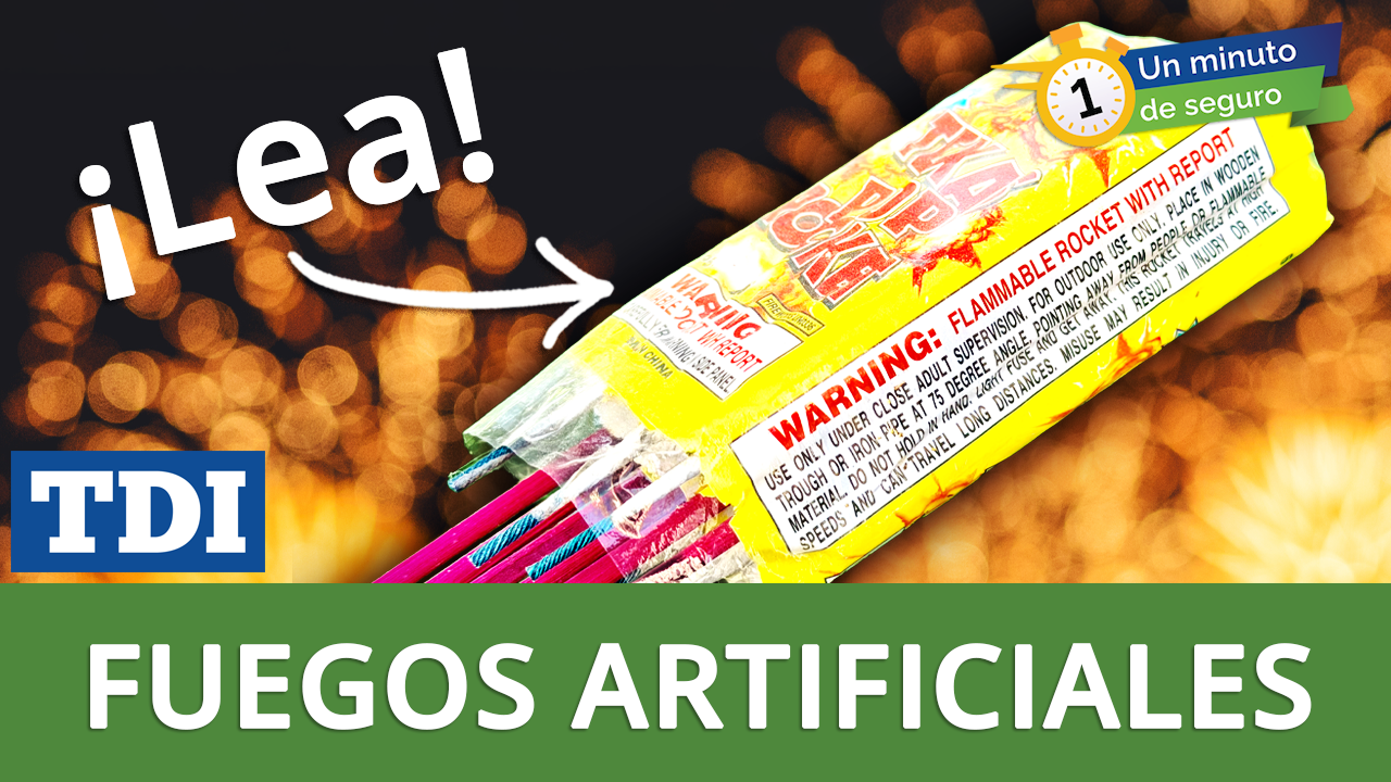 Consejos de seguridad sobre fuegos artificiales para proteger su casa y su familia