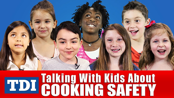What should kids know about cooking safety?