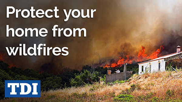 Protect your home from wildfires